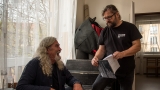 Moderátor festivalu s ředitelem festivalu při temetické diskuzi... (25 / 146)