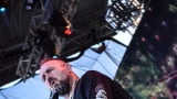 Sobota na festivalu Footfest ve znamění tvrdých kytarových riffů. Zazněly Letokruhy, Svoboda 89 nebo Netáhlo. (115 / 144)