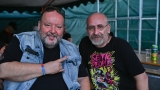 Moderátor festivalu Alan Rohan s promotérem Vašíkem Sladkým (65 / 69)