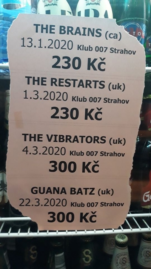 Středa 4.2.2020, 19:00, klub 007, …