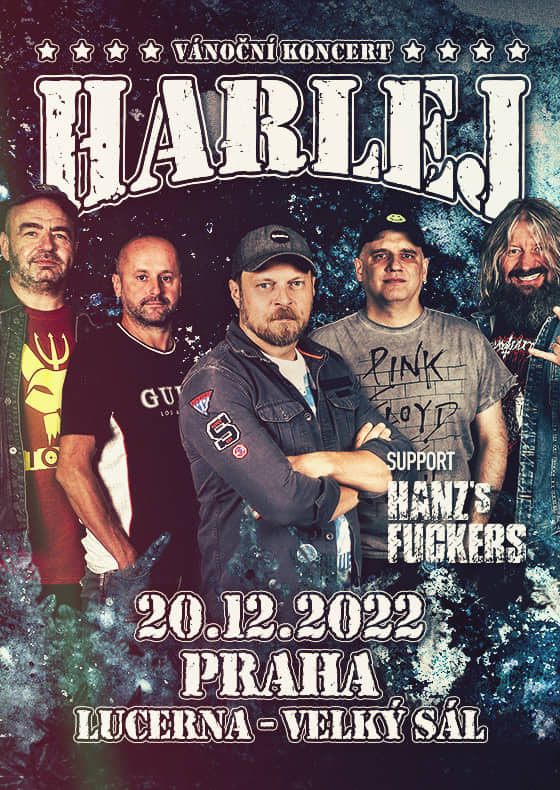 Skupina Harlej se 20. prosince 2022 po třech …
