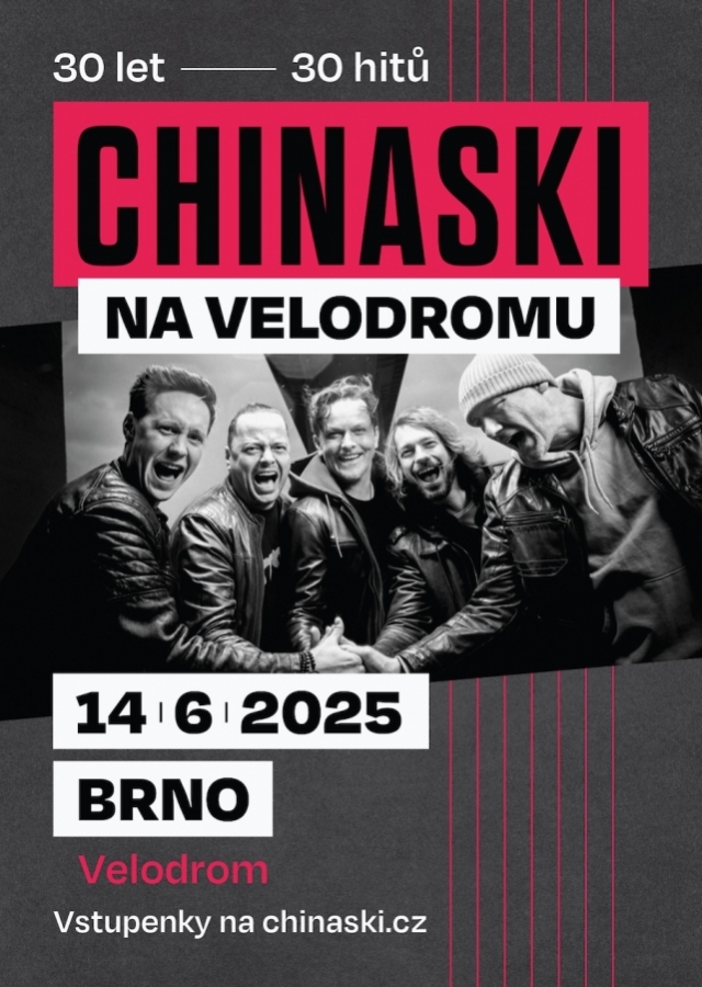 Plakát Chinaski - foto Roman Černý