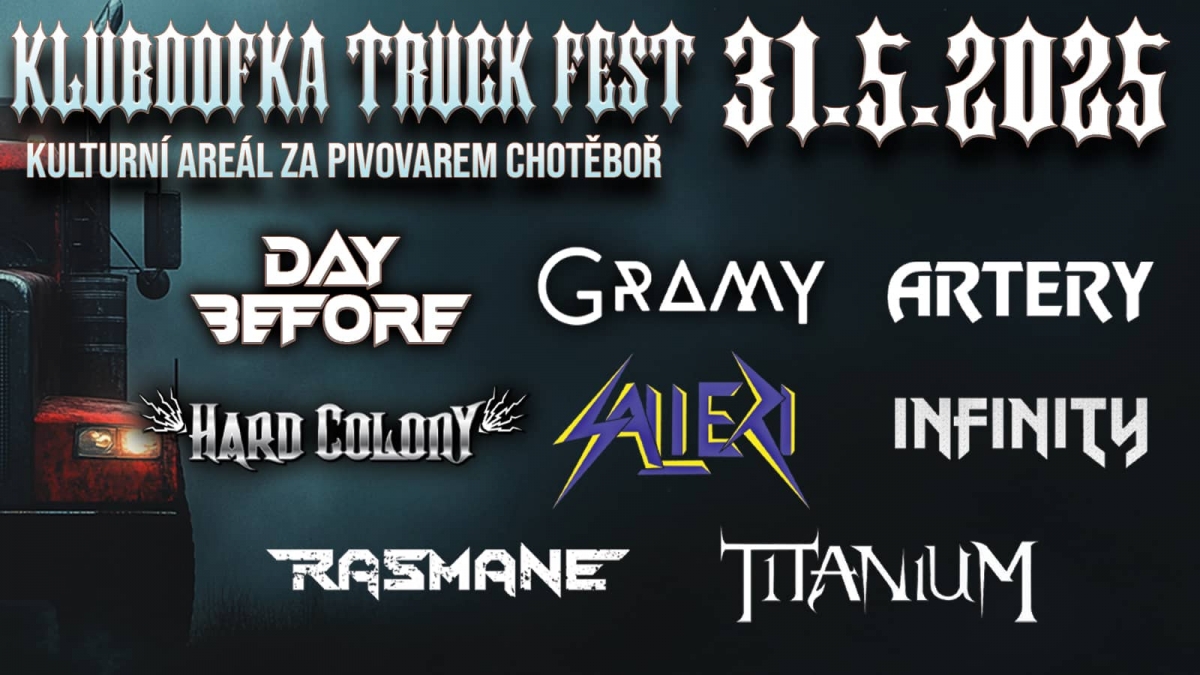 Line-up: ARTERY / SALIERI / INFINITY / RASMANE …
