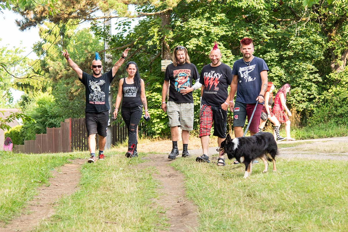 Neděle, ráno po festivalu