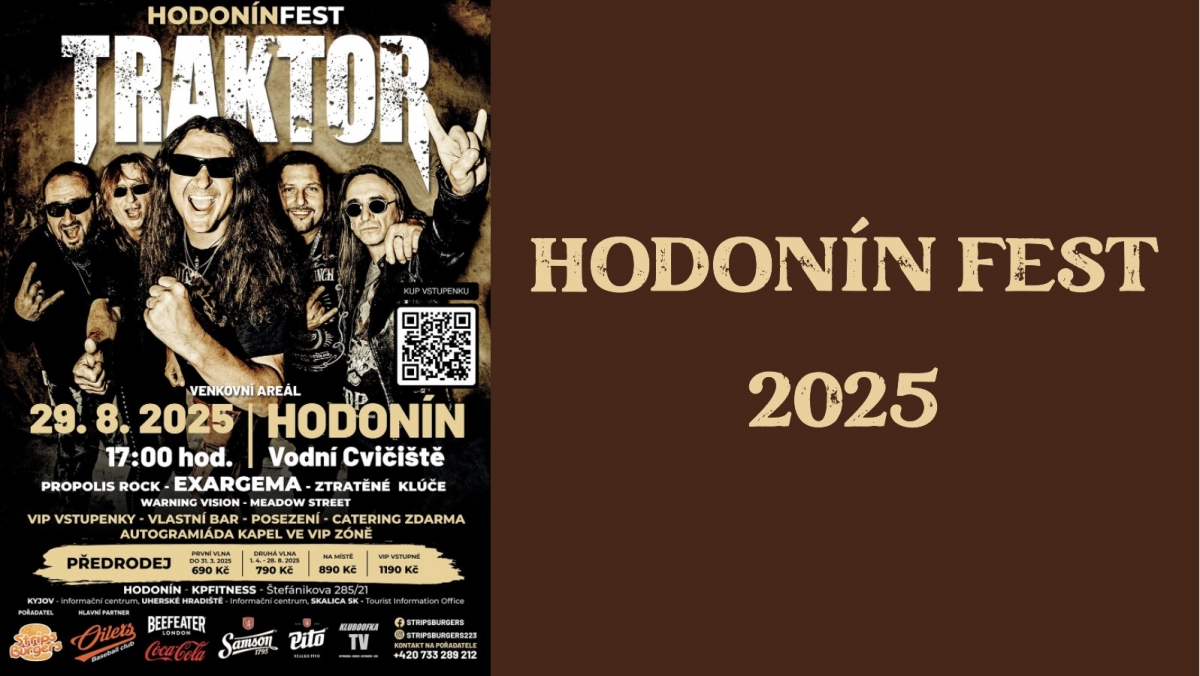 Kdo vystoupí?

	Traktor Headliner večera, …