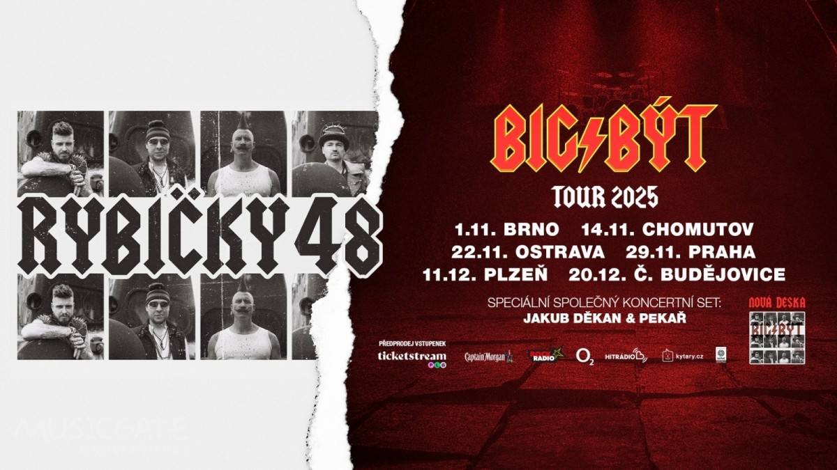 1. 11. Brno, výstaviště
14. 11. Chomutov, …