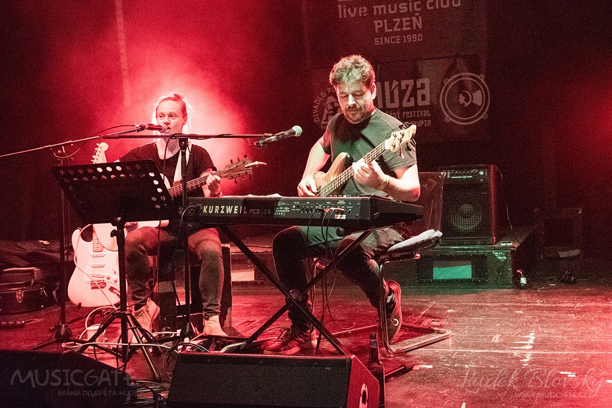 Kateřina Hajná s Honzou Chvátalem