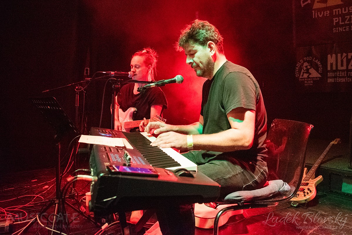 Kateřina Hajná s Honzou Chvátalem