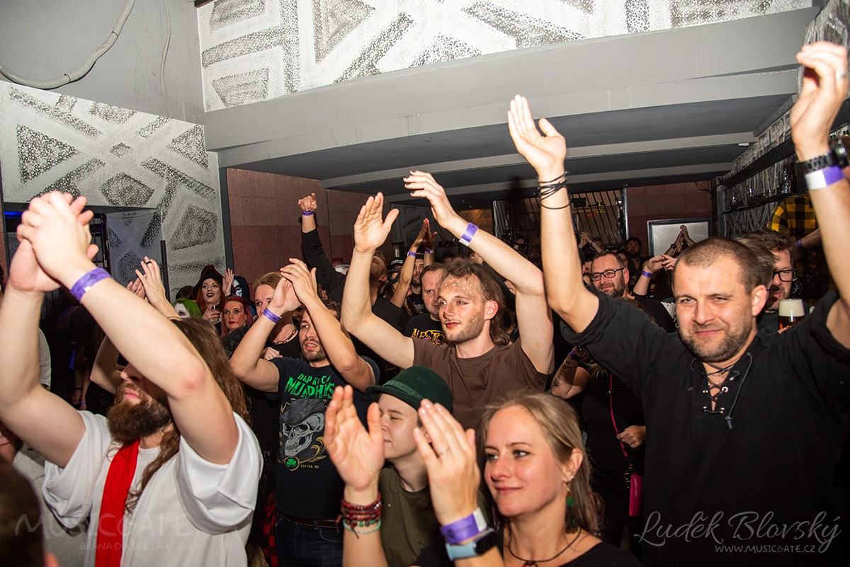 Z koncertu kapely The Offenders (Itálie-Německo)