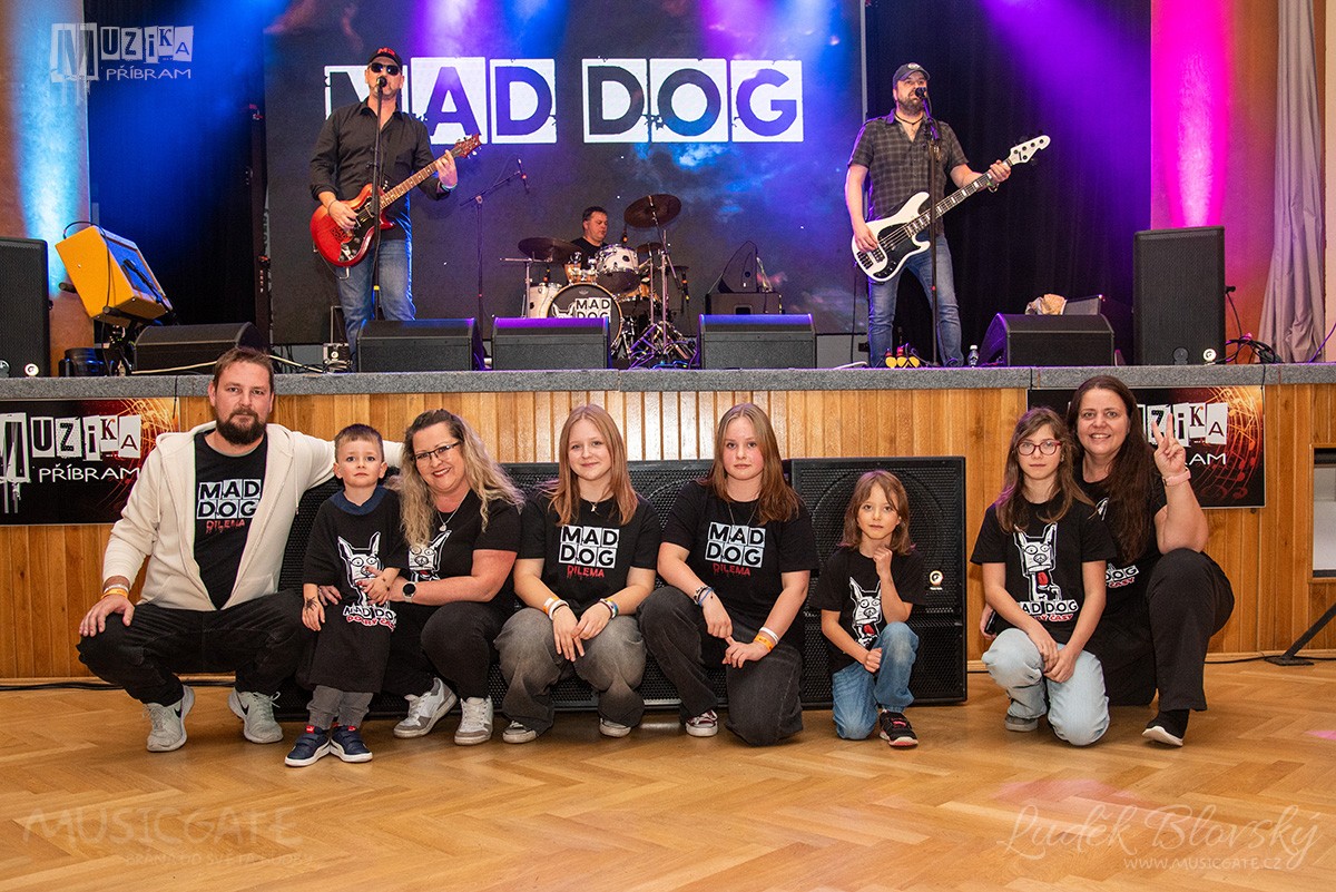 Z koncertu kapely MAD DOG