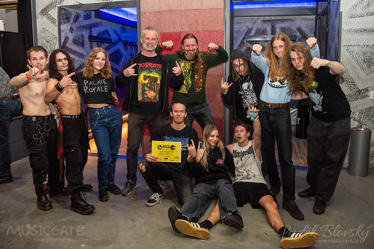 Kapela Deadroots s fans – vítěz 5. kola od odborné poroty