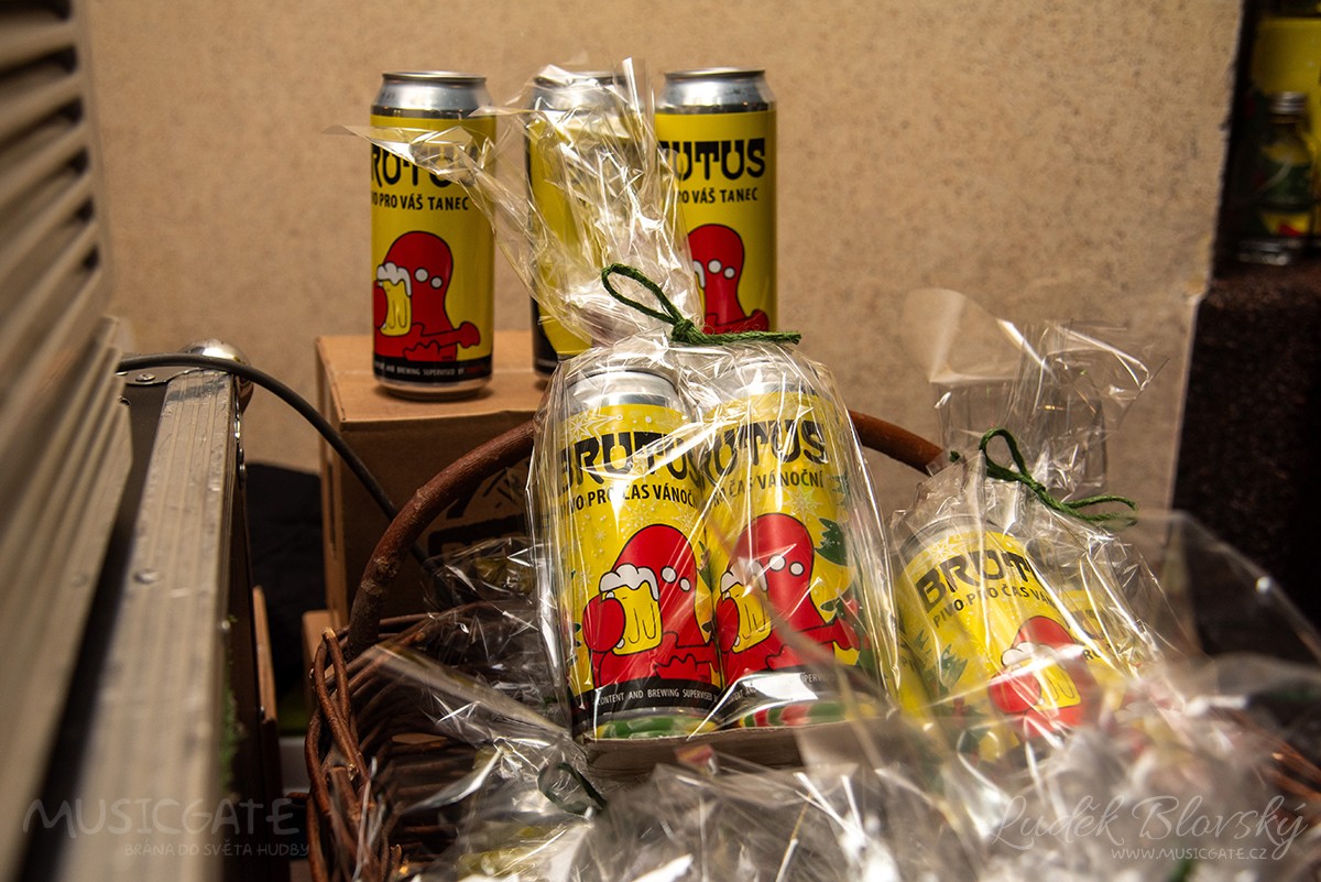 Připravený merch…