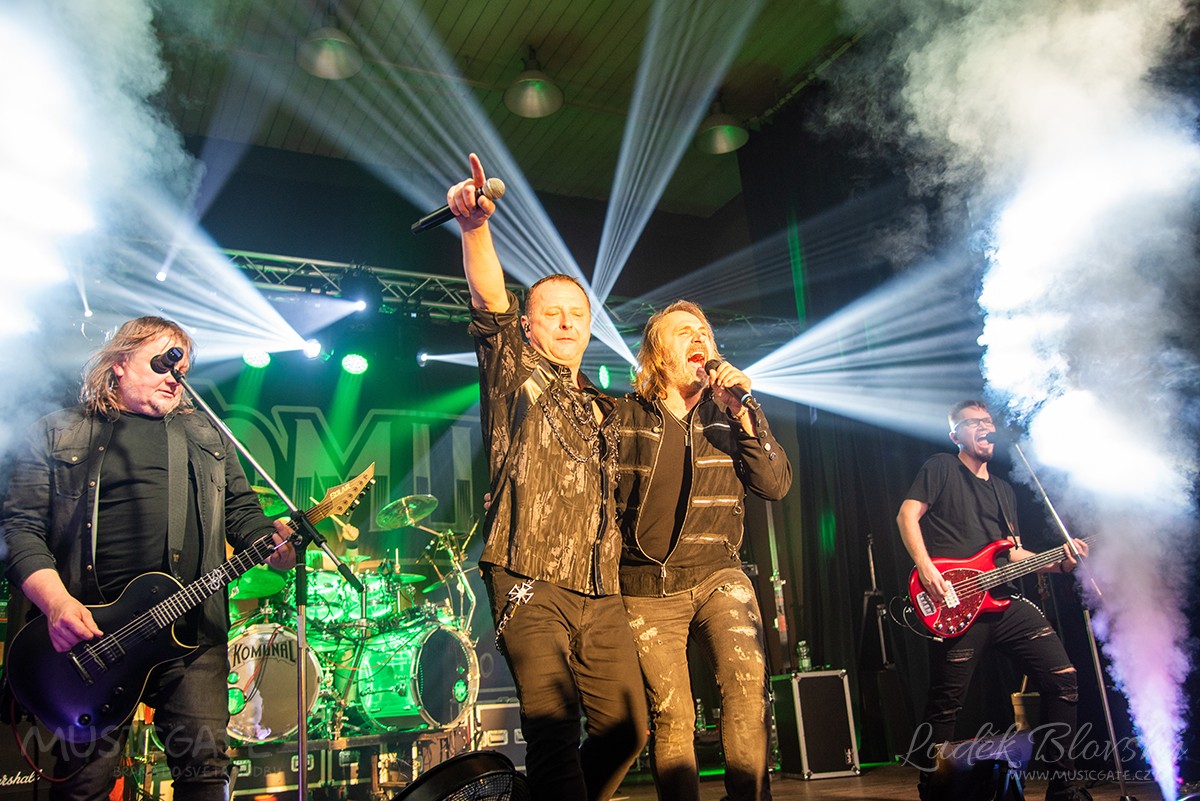 Kapela Komunál s hostem Fanym