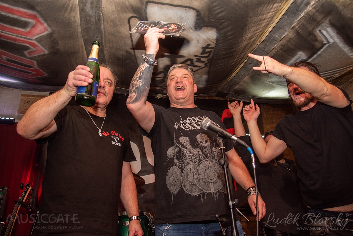 Kapela Chlíff – křest alba Steel Heavy