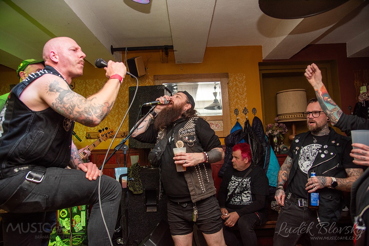 Z koncertu kapely High Society (Německo)