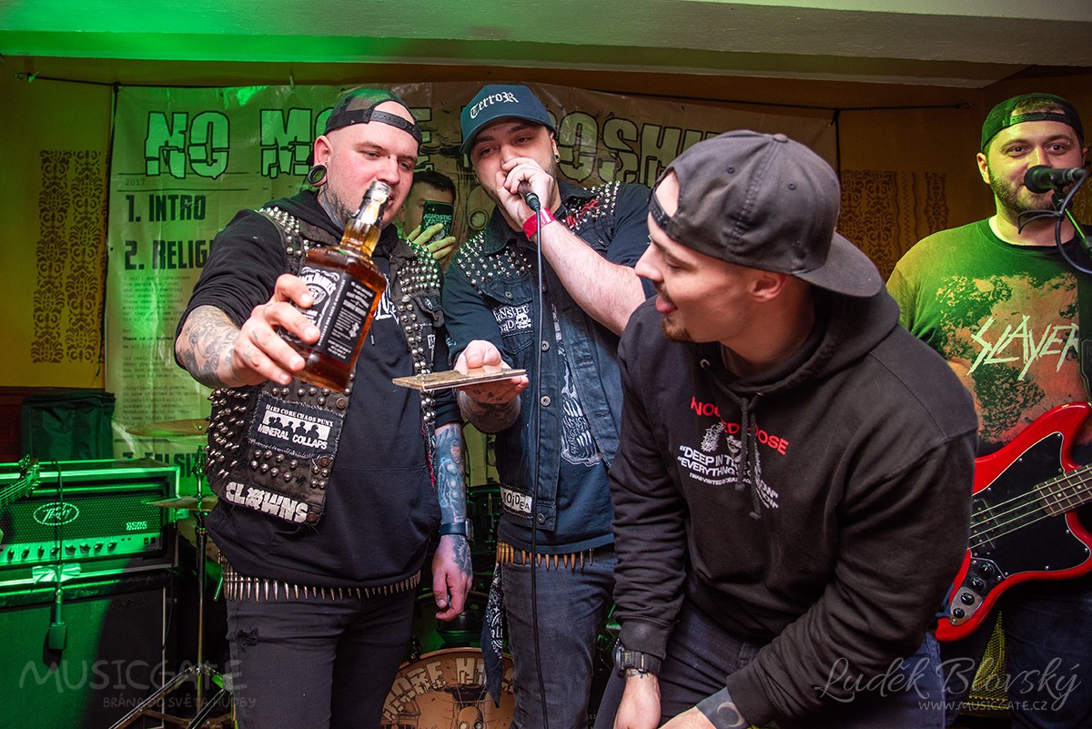 Kapela No More Hiroshima – křest alba Near the end