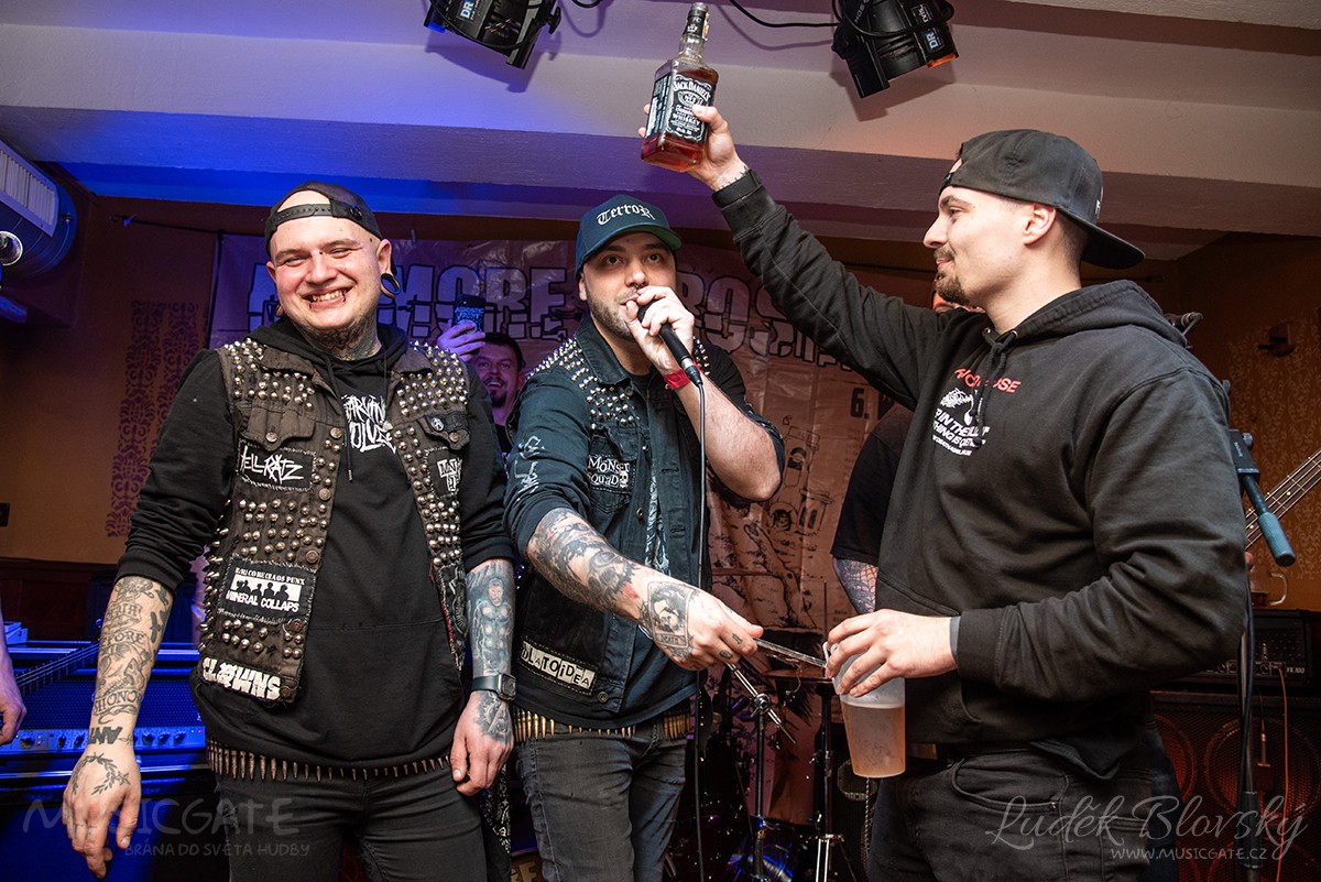 Kapela No More Hiroshima – křest alba Near the end