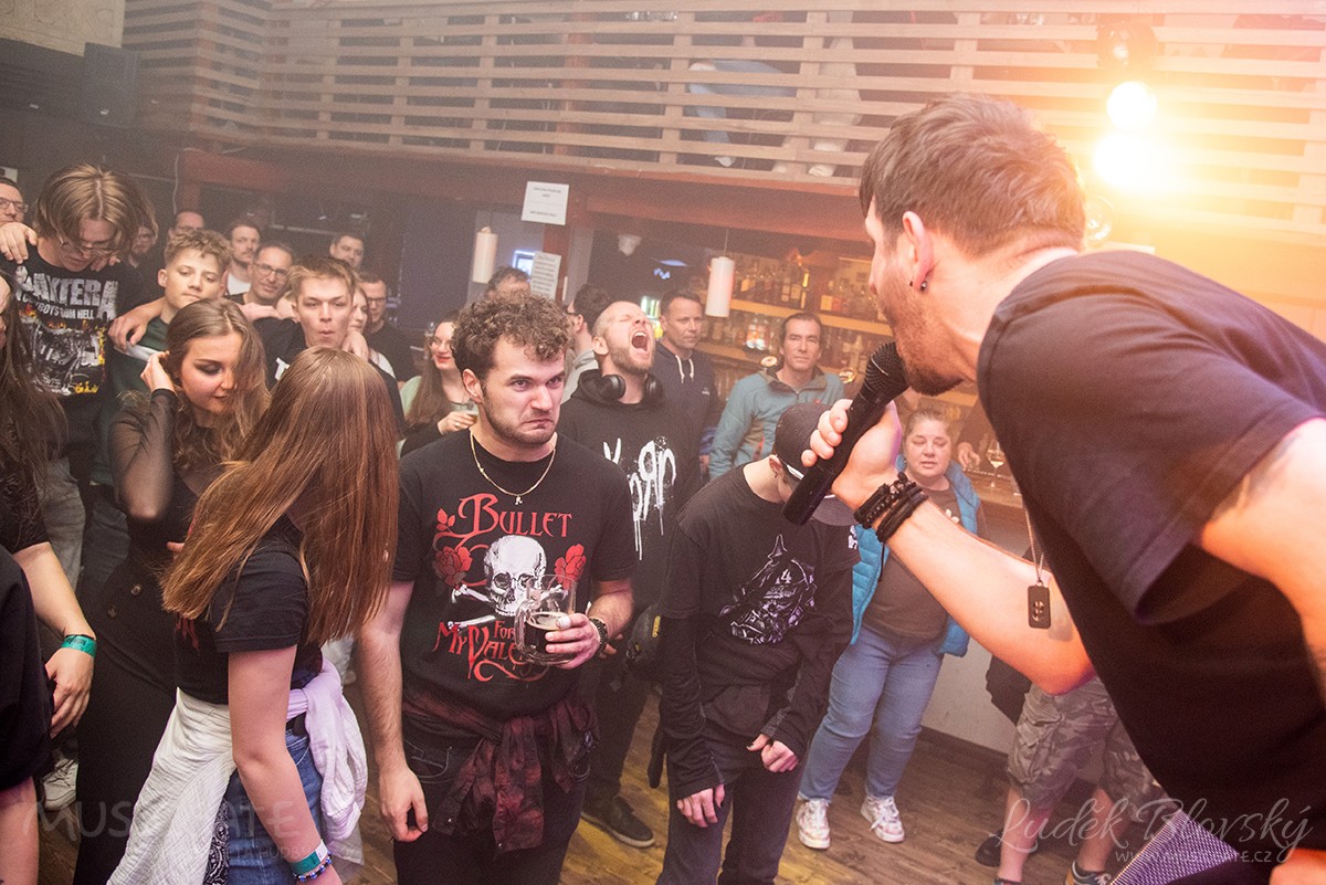 Z koncertu kapely Perly Seconds