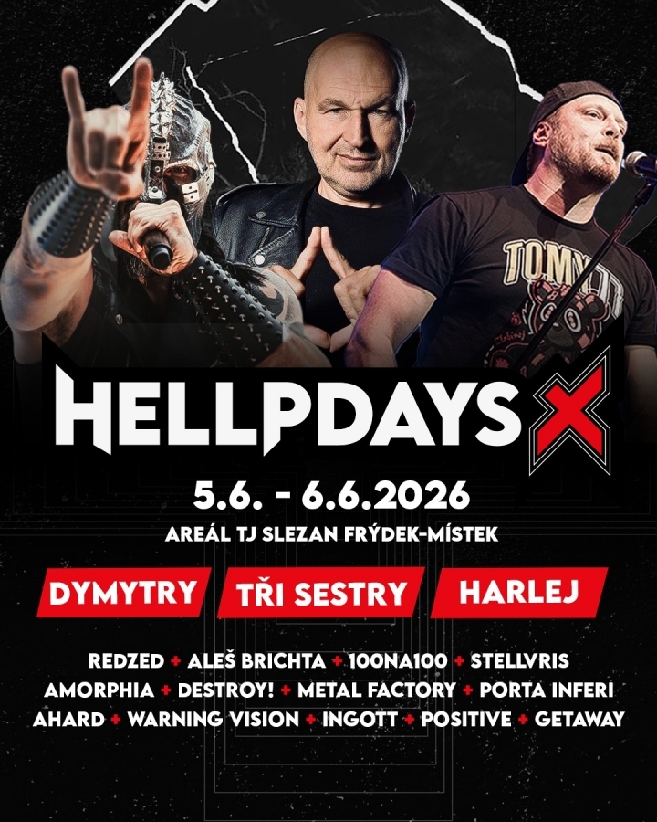 Hellpdays 2026 a kapela 100na100
Květnové &hellip;