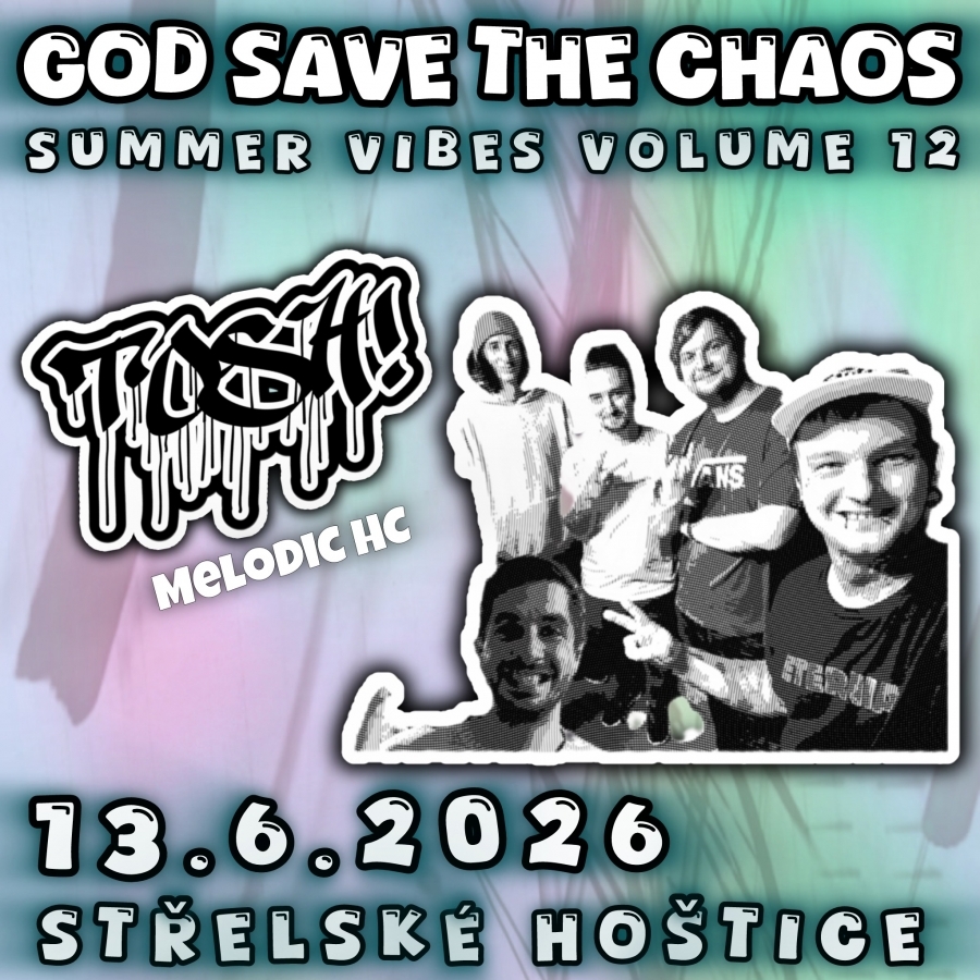 TOSH!
Pětičlenná kapela hrající hardcore s &hellip;