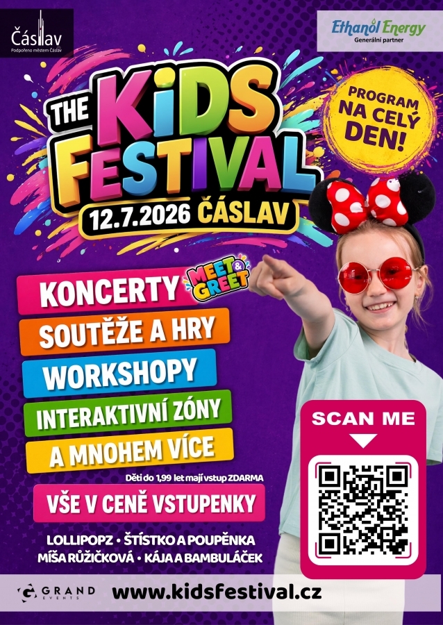 Součástí festivalu nebude pouze hudební &hellip;