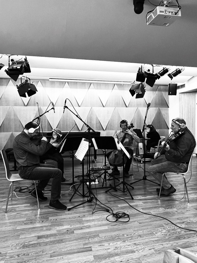 Corvus Quartet ve studiu