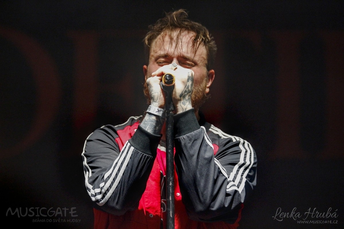 Frontman Ondra z Poetiky na Gulášfestu ve Valmezu