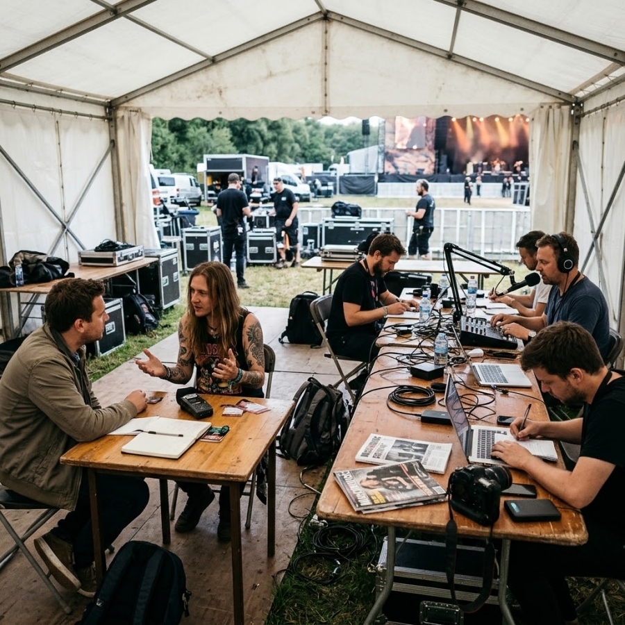 Festival nezačíná otevřením areálu
	Když se &hellip;