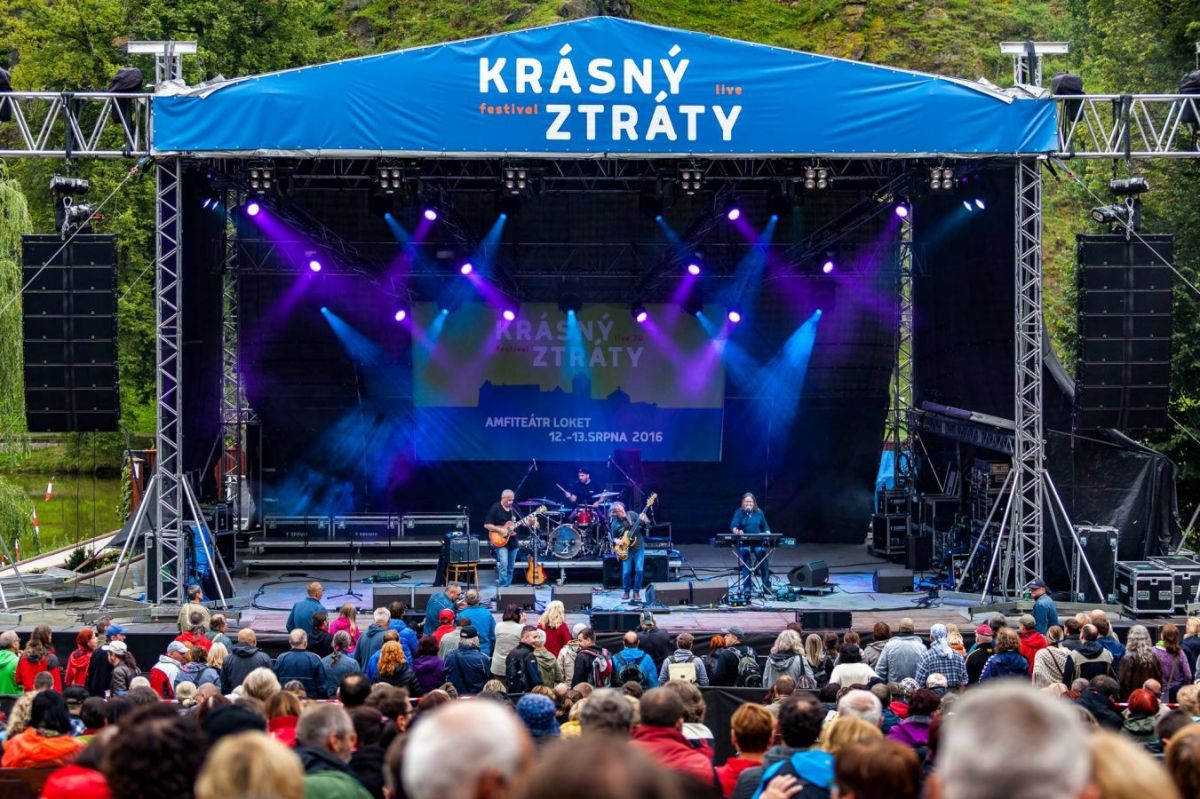 Druhý ročník festivalu Krásný ztráty Live se …