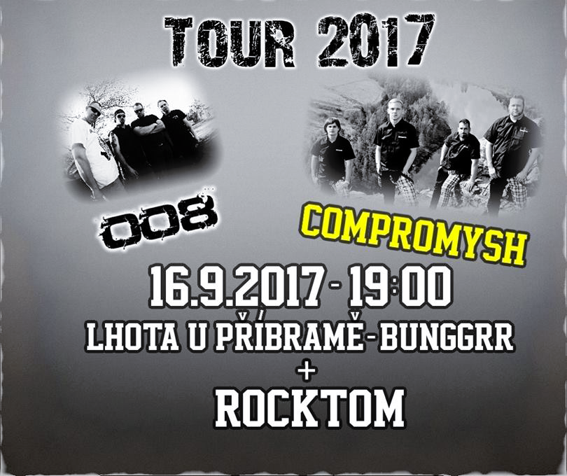 Soutěž o vstupenky na koncert 008 + Compromysh Tour 2017