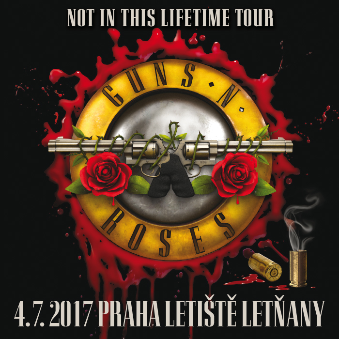 GUNS N' ROSES 4. 7. 2017 PRAHA – LETIŠTĚ LETŇANY