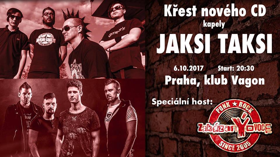 Křest nového CD kapely JAKSI TAKSI.