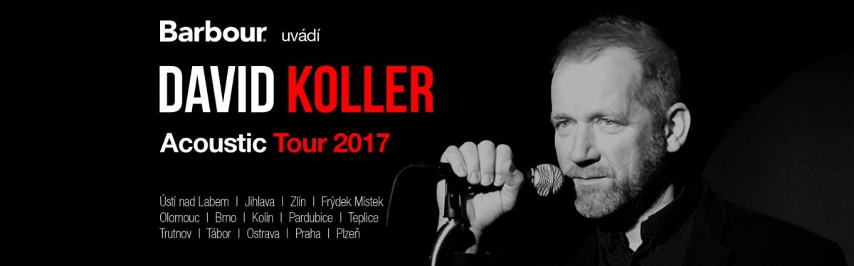 David Koller a akustické turné je tady!