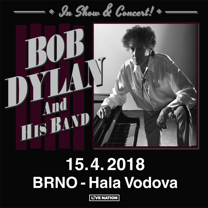 Bob Dylan odehraje koncert v Brně