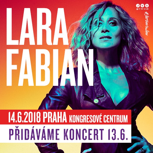 Lara Fabian navštíví Prahu