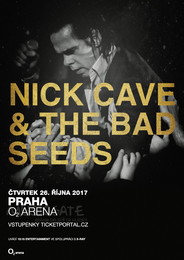 Nick Cave & The Bad Seeds 26. října 2017 vystoupí v pražské O2 areně
