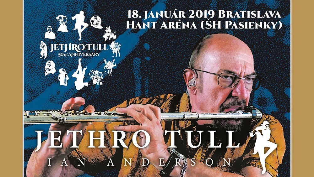 Skupina Jethro Tull oslaví v Bratislavě padesát let na rockové scéně!