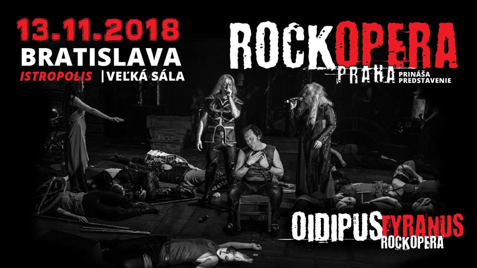 RockOpera Praha s představením Oidipus Tyranus plánuje dobýt Bratislavu