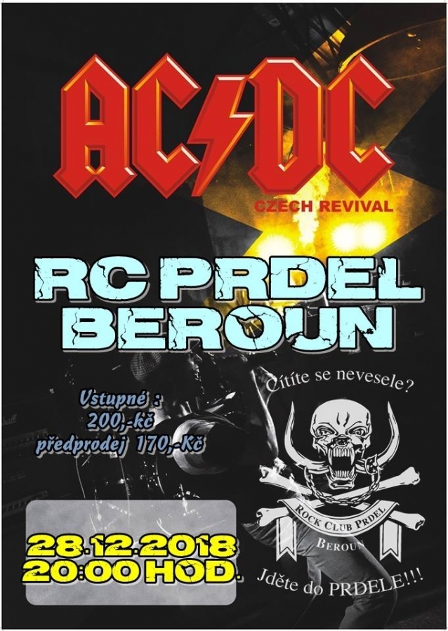 V berounském rockovém klubu okoření letošní svátky vystoupení AC/DC Czech revival