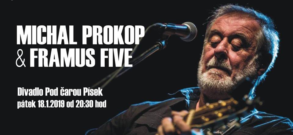 Hudební osobnost Michal Prokop se skupinou Framus Five otevřou v Divadle Pod čarou koncertní sezónu 2019