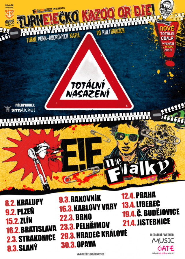 TURNE!EČKO KAZOO OR DIE! PUNK-ROCK TOUR 2019