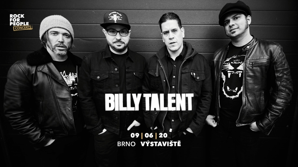 Billy Talent se chystají na Moravu