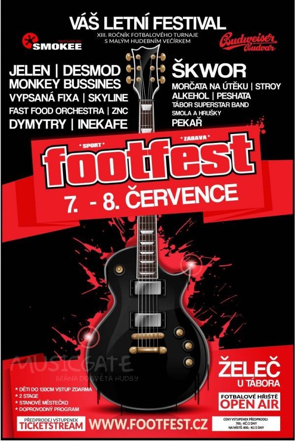 Footfest 2017 v Želči u Tábora