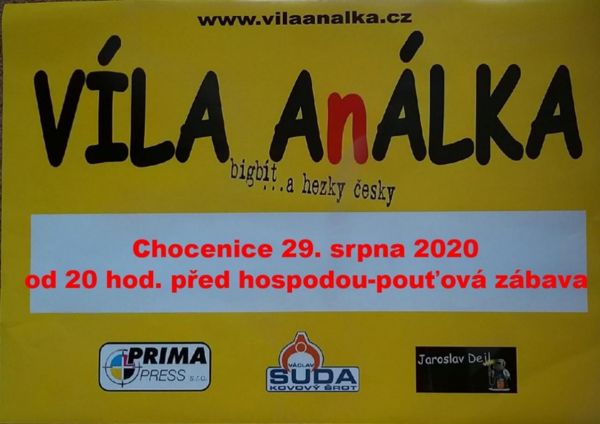 Tradiční pouť v Chocenicích bude mít rockovou tečku