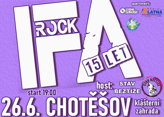 Chotěšovská Ifa oslaví 15 let na rockové scéně