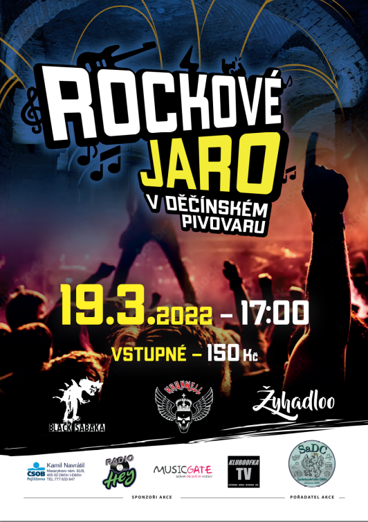 Rockové jaro v Děčínském pivovaru