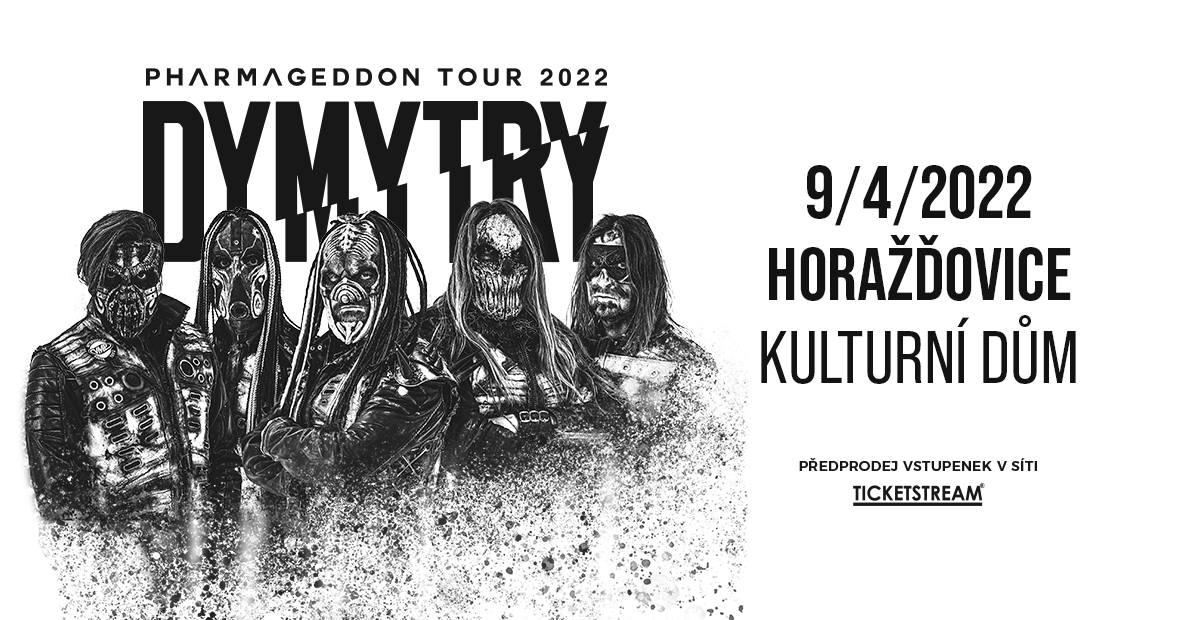 Dymytry se svým turné Pharmageddon tour 2022 udeří v Horažďovicích!