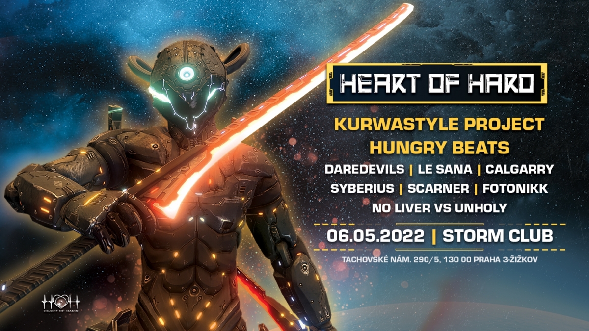 Klub zapadlý ve špinavý Žižkovský ulici bude hostit Heart of Hard!