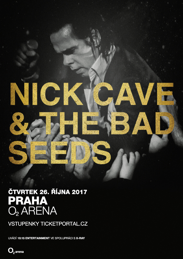 NICK CAVE & THE BAD SEEDS v Praze 26. října v O2 areně odehrají svůj doposud největší samostatný koncert