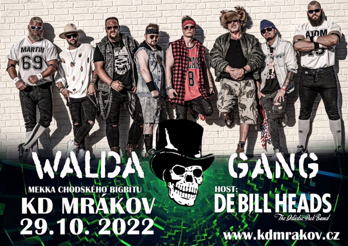 Legendární Mrákovská rocková noc s Walda Gangem a De Bill Heads se blíží!